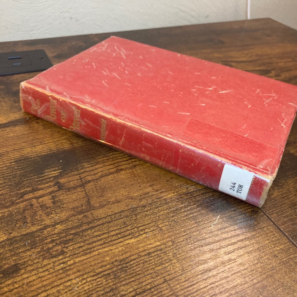 The Power of Prayer by‎ RA Torrey Vtg Red Hardcover Ex-Library Edition